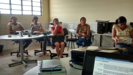 Reunião com Professores para escolhas das metodologias